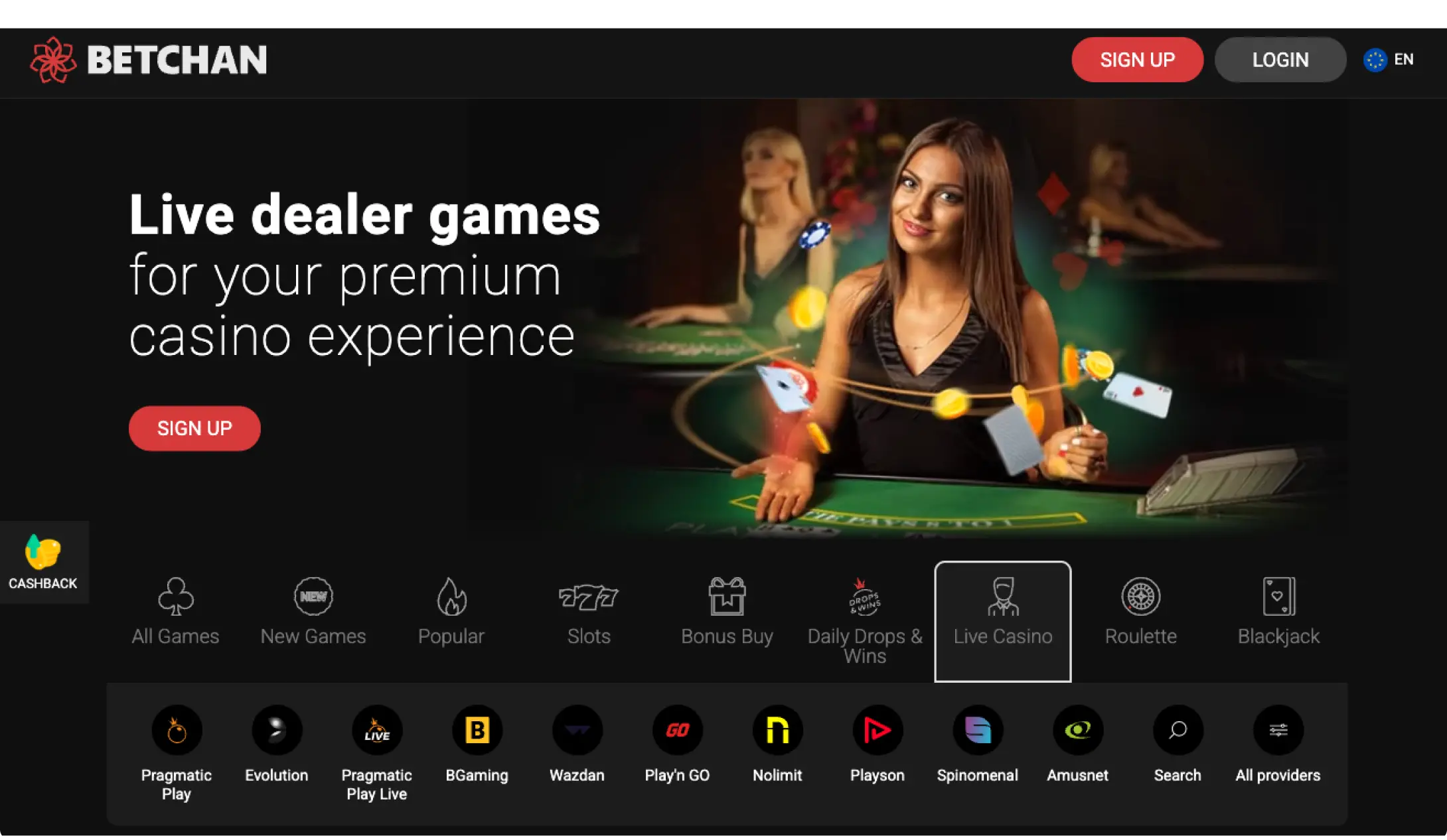 BetChan casino platform